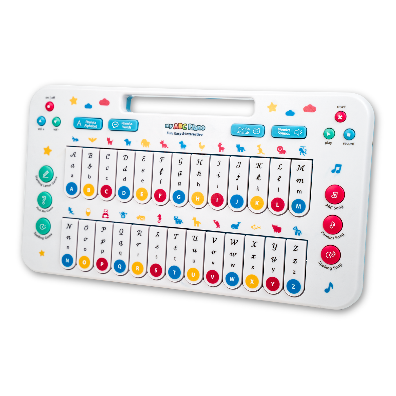 Another image of a phonics piano.