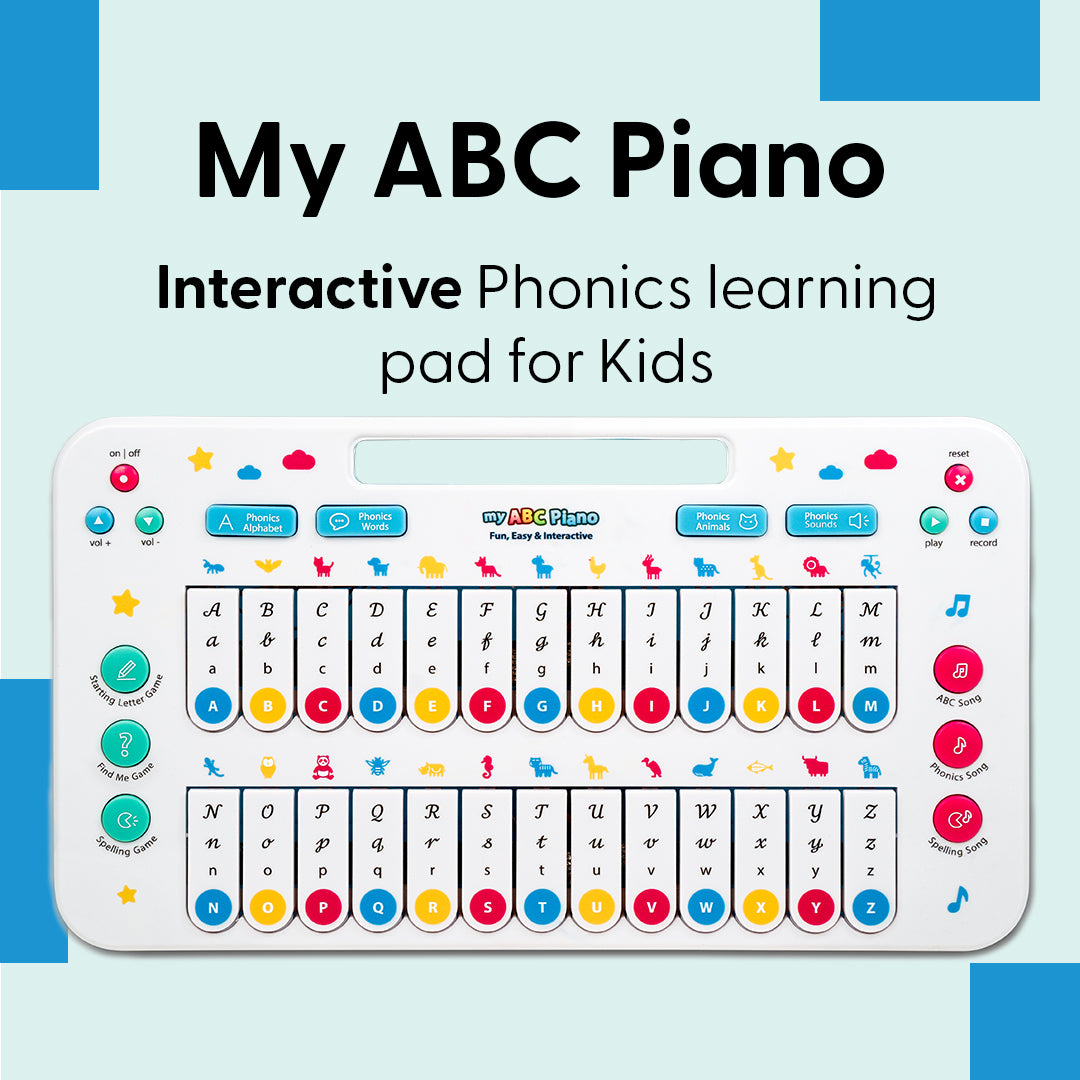 Introducing My ABC Piano: An interactive phonics toy for kids